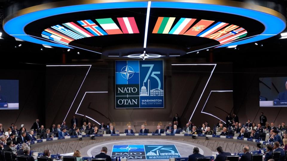 Nato labelled China a ‘decisive enabler’ of Putin’s war in Ukraine - in the alliance’s strongest rebuke of Beijing (Copyright 2024 The Associated Press. All rights reserved)