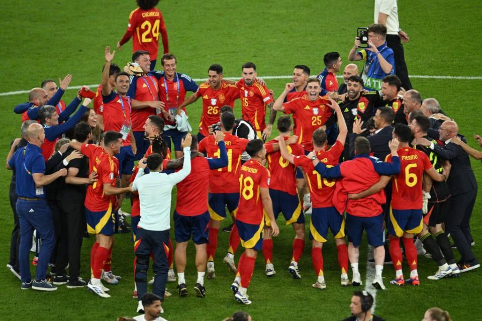 'La Roja' celebra la conquista de la Eurocopa 2024 