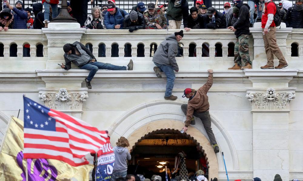 <span>Photograph: Leah Millis/Reuters</span>