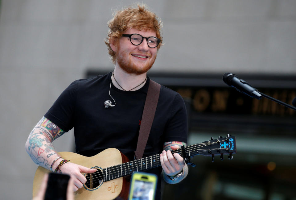 Ed Sheeran ist ein Weltstar. (Bild: REUTERS/Brendan McDermid)