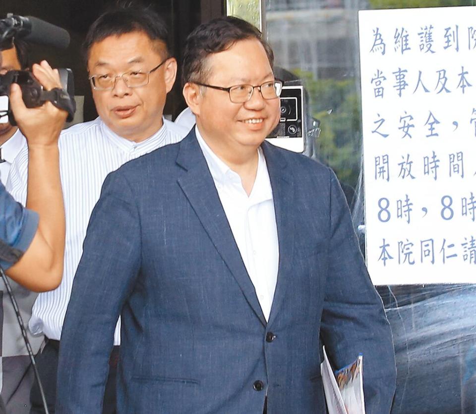 前海基會董事長鄭文燦涉犯貪汙、洗錢等罪，民進黨廉政會8日晚間將開會討論。（本報資料照片）