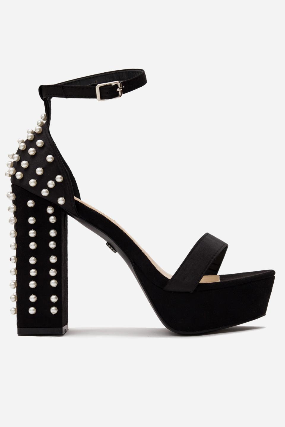 Pearl Detail Heels