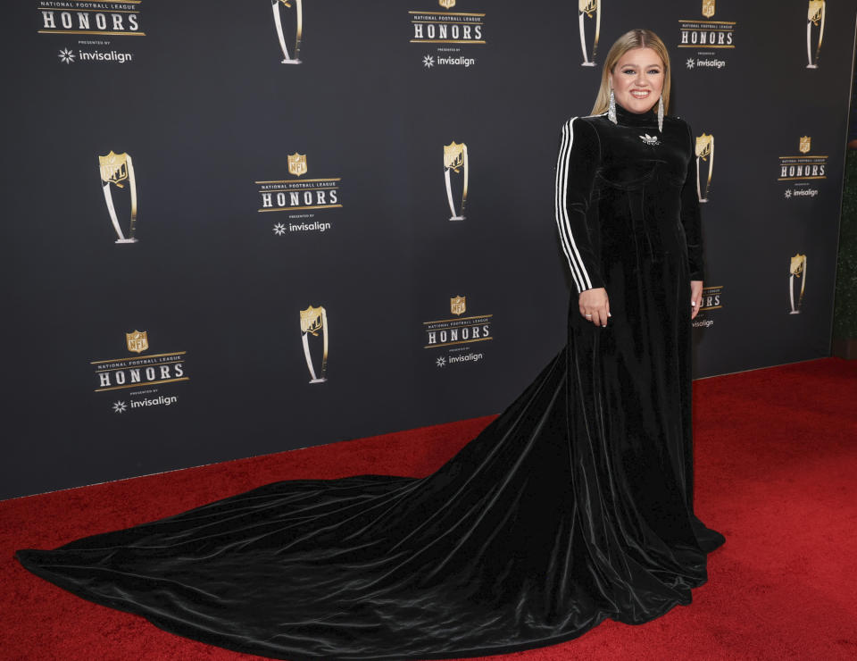 Kelly Clarkson at The 12th Annual NFL Honors held at Symphony Hall at the Phoenix Convention Center on February 9, 2023 in Phoenix, Arizona.