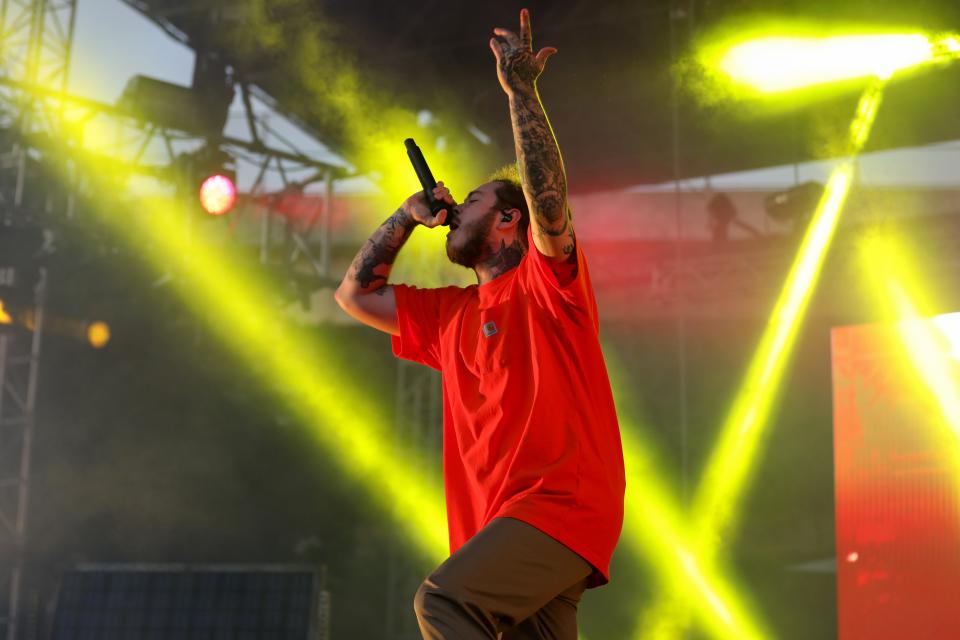 Post Malone has not performed in Cincinnati since he headlined the Bunbury Music Festival, pictured here, on June 3, 2018, at Sawyer Point.