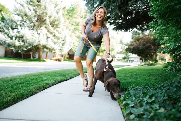 A dog's sense of smell is an estimated 10,000 to 100,000 times better than ours.