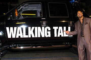 Dwayne "The Rock" Johnson at the LA premiere of MGM's Walking Tall