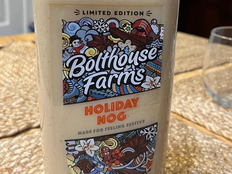 Bolthouse Farms holiday nog