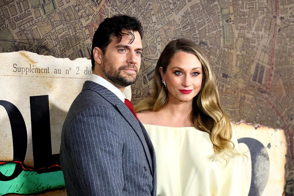 Henry Cavill and Girlfriend Natalie Viscuso Make Red Carpet Debut at