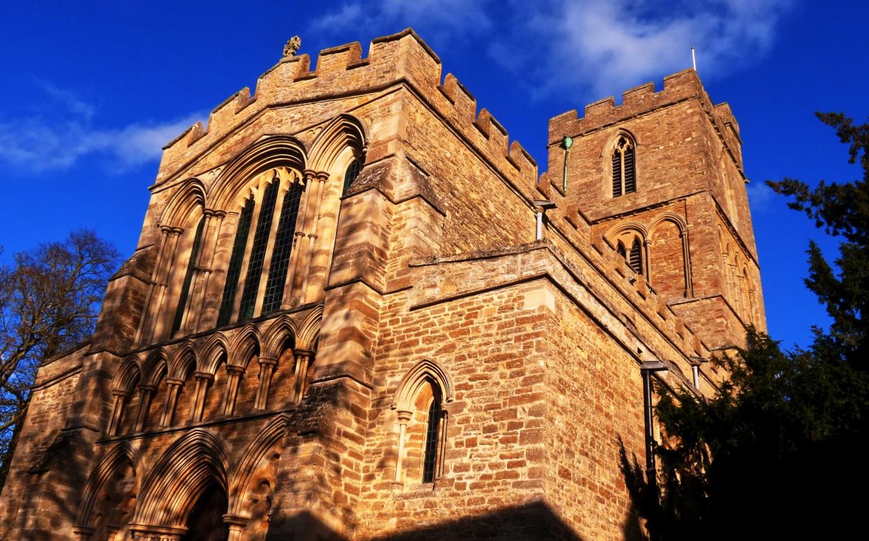 St Mary in Felmersham's 13th-century west front