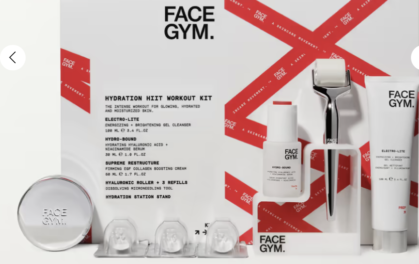 FaceGym Hydration HIIT Workout Kit. PHOTO: Net-a-porter