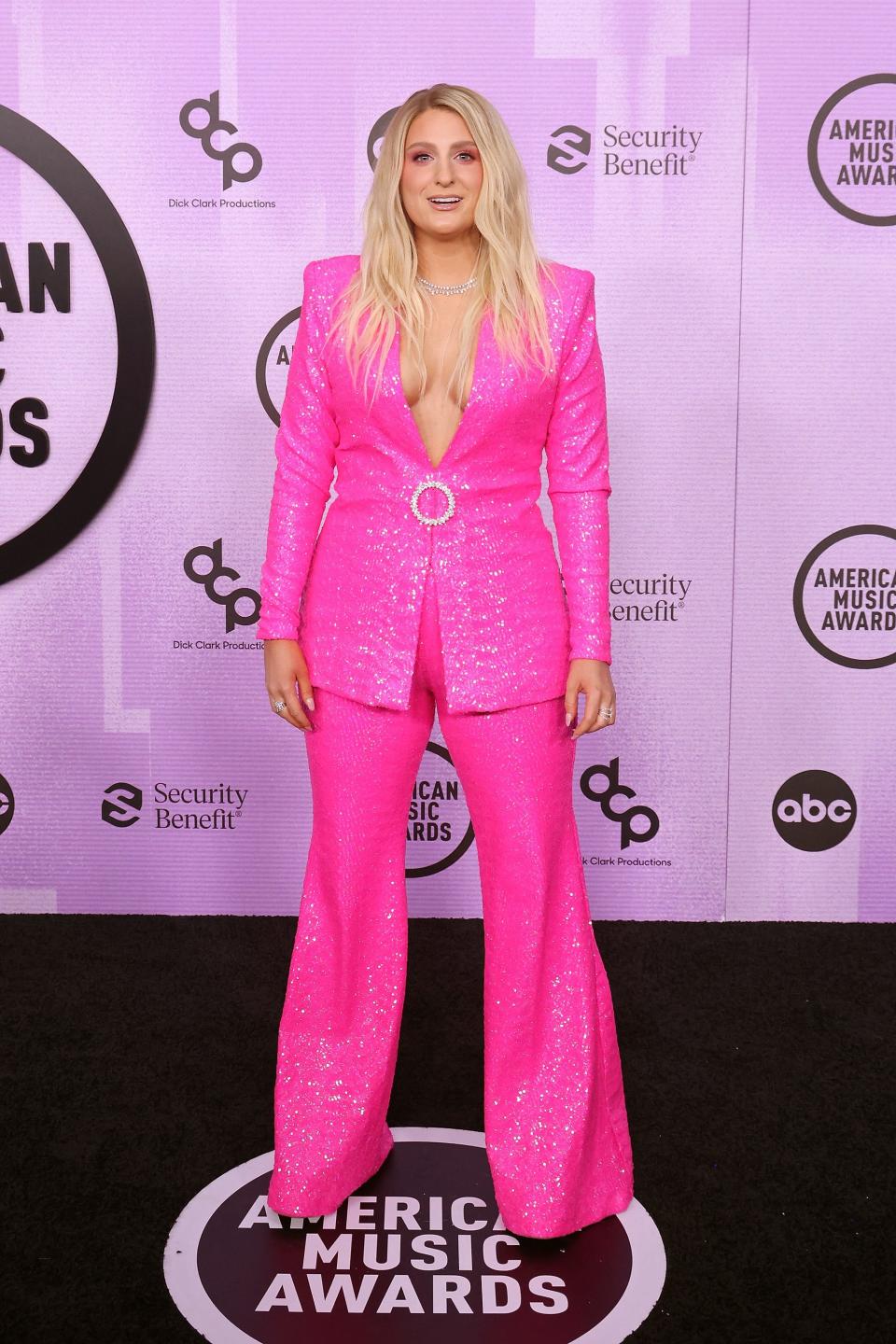 Meghan Trainor attends the 2022 American Music Awards
