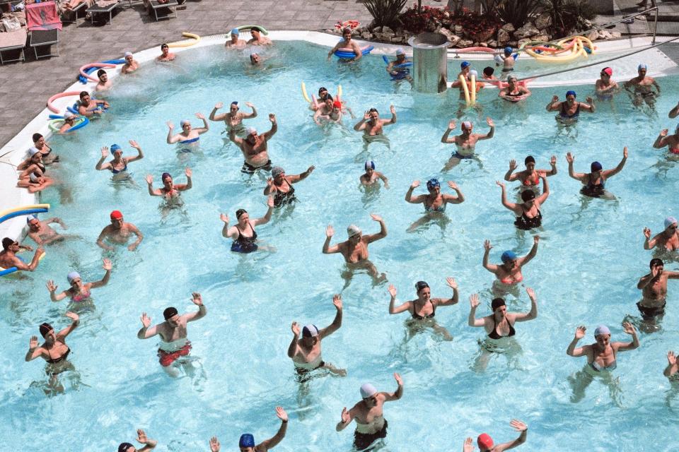 Polly Brown, Bagno di Romagna, Italy, 2014. “I hope that people find the book truly joyful, and that they see how significant the pool and swimming have been in the creative imagination, not just amongst photographers, but writers and artists too,” says Stoppard.