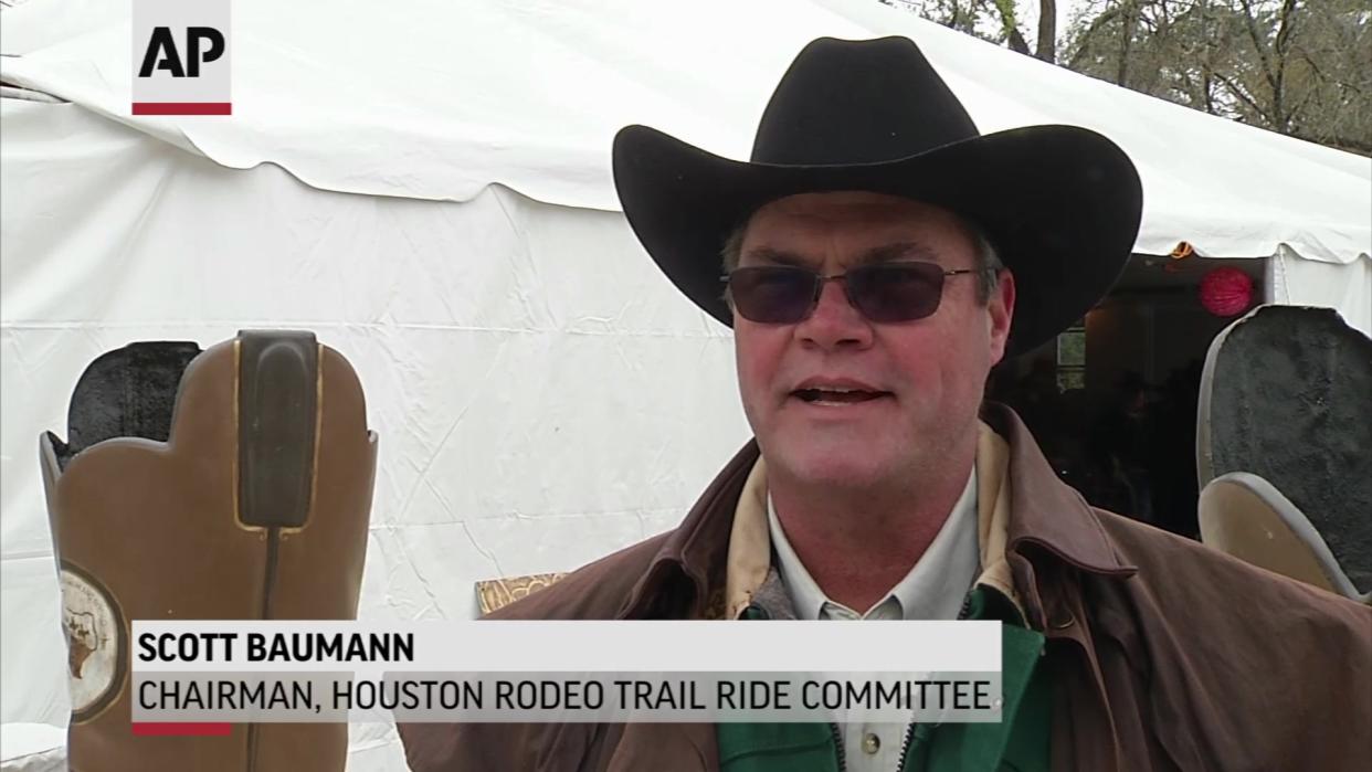 Trail Rides Kick Off Houston Rodeo