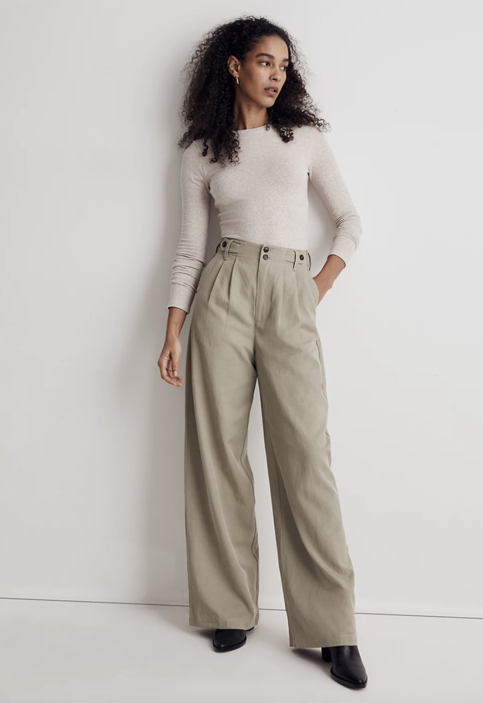 Madewell The Harlow Wide-Leg Pant