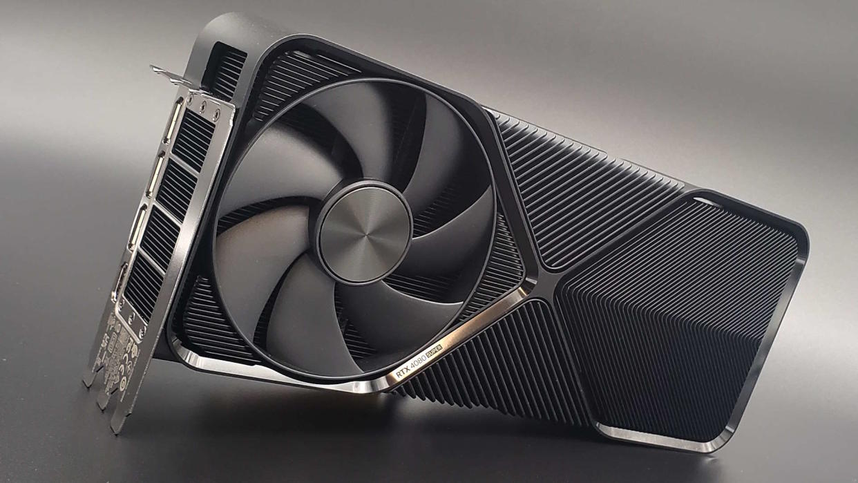  Nvidia RTX 4080 Super Founders Edition graphics card. 