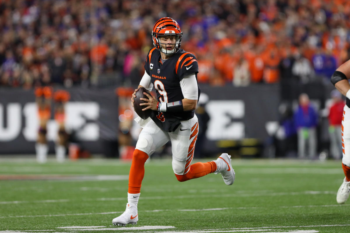 Joe Burrow en Bengals rollen Josh Allen, Bills