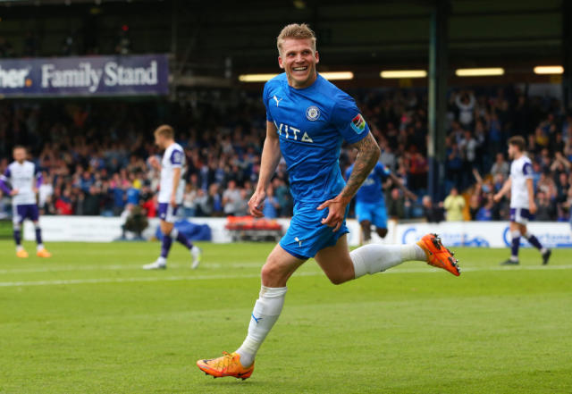 13th September 2020; Portman Road, Ipswich, Suffolk, England, English  League One Footballl, Ipswich Town versus Wigan Athletic; The new Ipswich  Town shirt is seen celebrating 40 years of when the club won