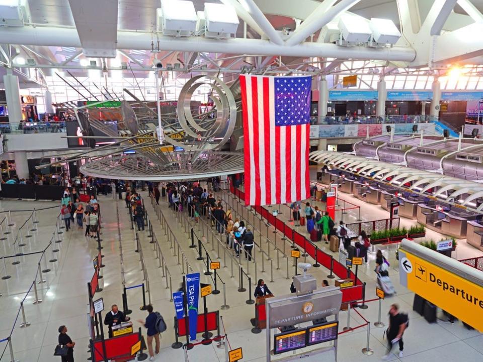 New York's JFK airport.