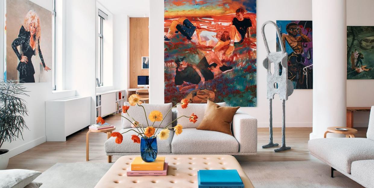 ilan cohen art collector apartment