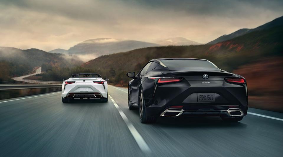 2024 lexus lc rear