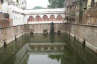 The baoli at Hazrat Nizamuddin