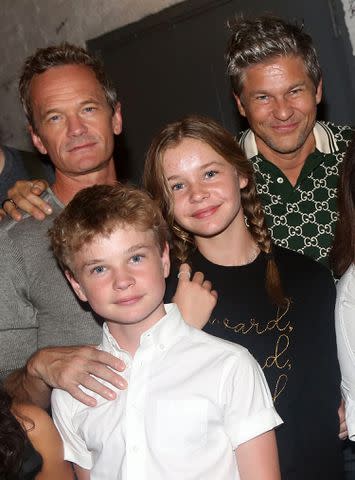 <p>Bruce Glikas/WireImage</p> From Left: Neil Patrick Harris, Gideon Burtka-Harris, Harper Grace Burtka-Harris and David Burtka