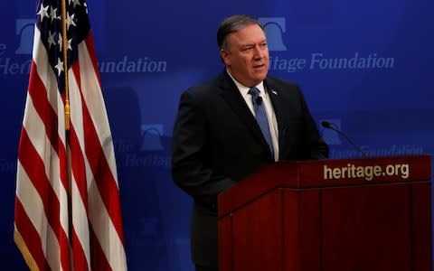 Pompeo - Credit: Reuters