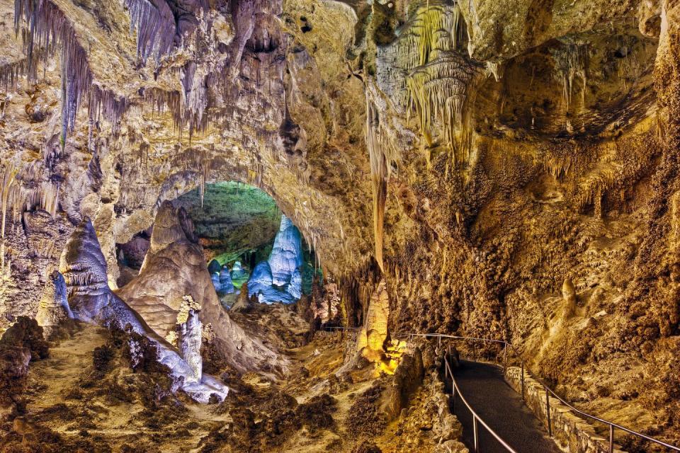 sword of damacles, carlsbad caverns