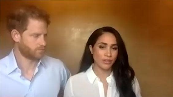 The Duchess of Sussex has said people are going to have to be a ‘little uncomfortable’ in order to address racism (PA)