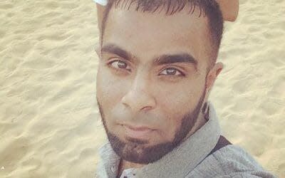 Jamil Ahmed Mukadam says he faces a possible six-month jail term in a Dubai prison for sticking his middle finger up at another driver during a road row - twitter.com/j_amzzz