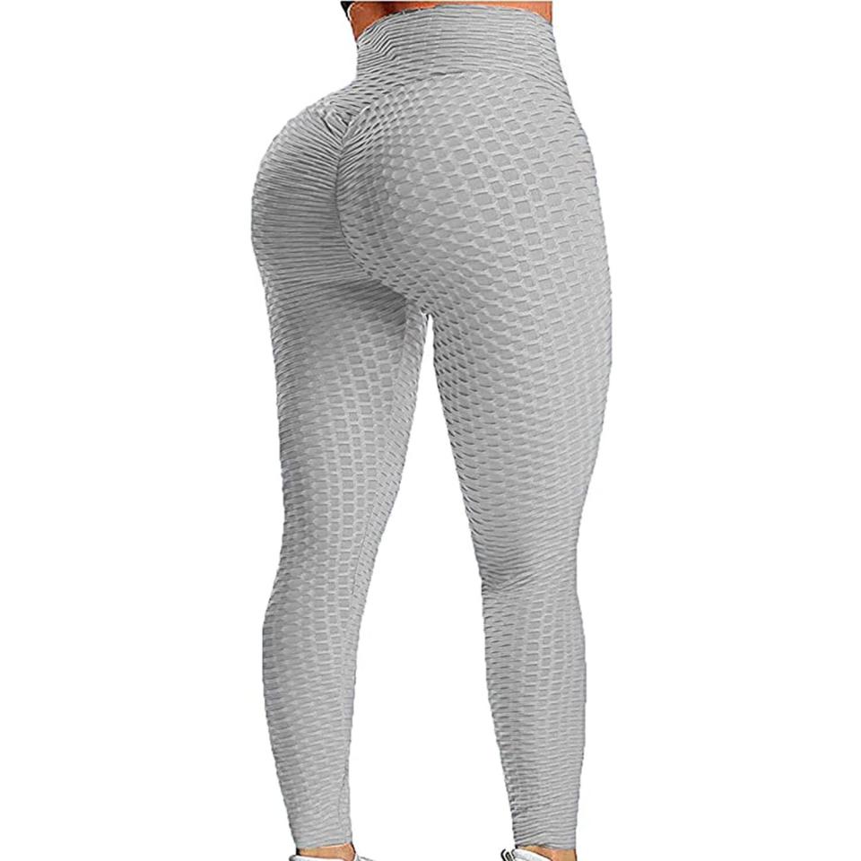 SEASUM Women's High Waist Yoga Pants Tummy Control Slimming Booty Leggings Workout