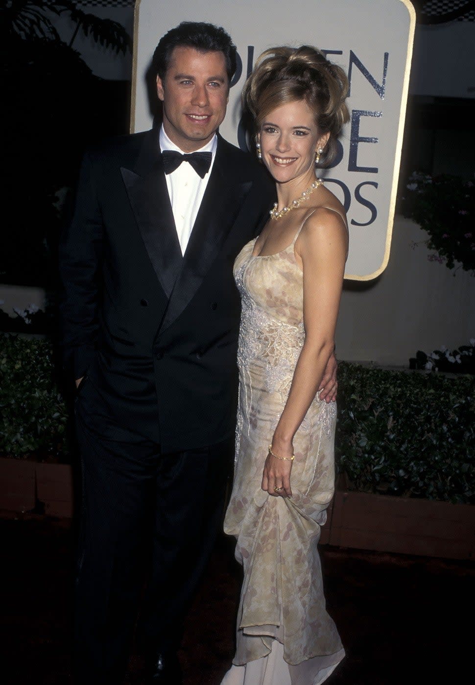 John Travolta and Kelly Preston