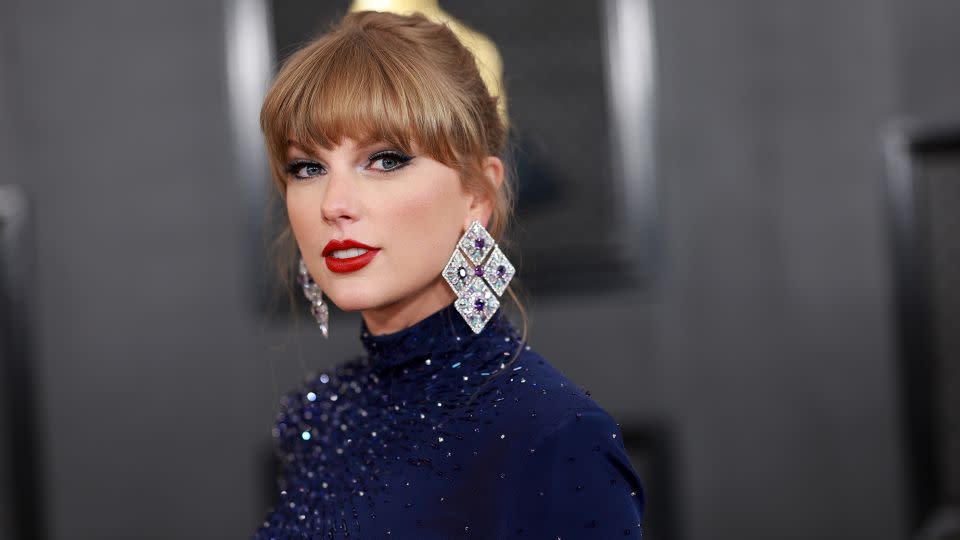 Swift pictured in Los Angeles, California, in February 2023. - Matt Winkelmeyer/Getty Images