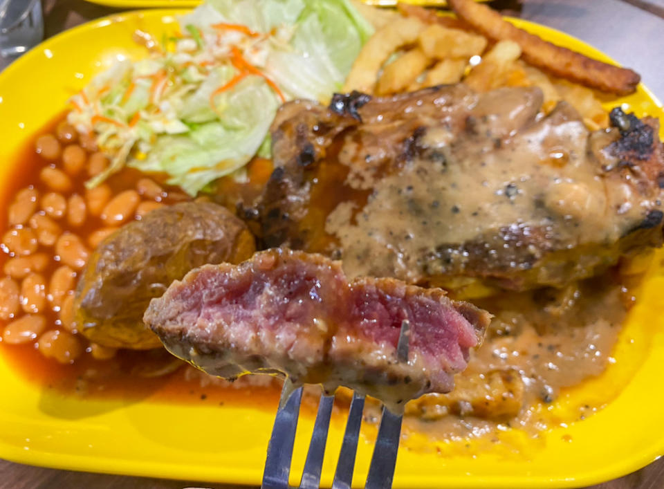 Chef Hainanese Western Food — Cut Steak