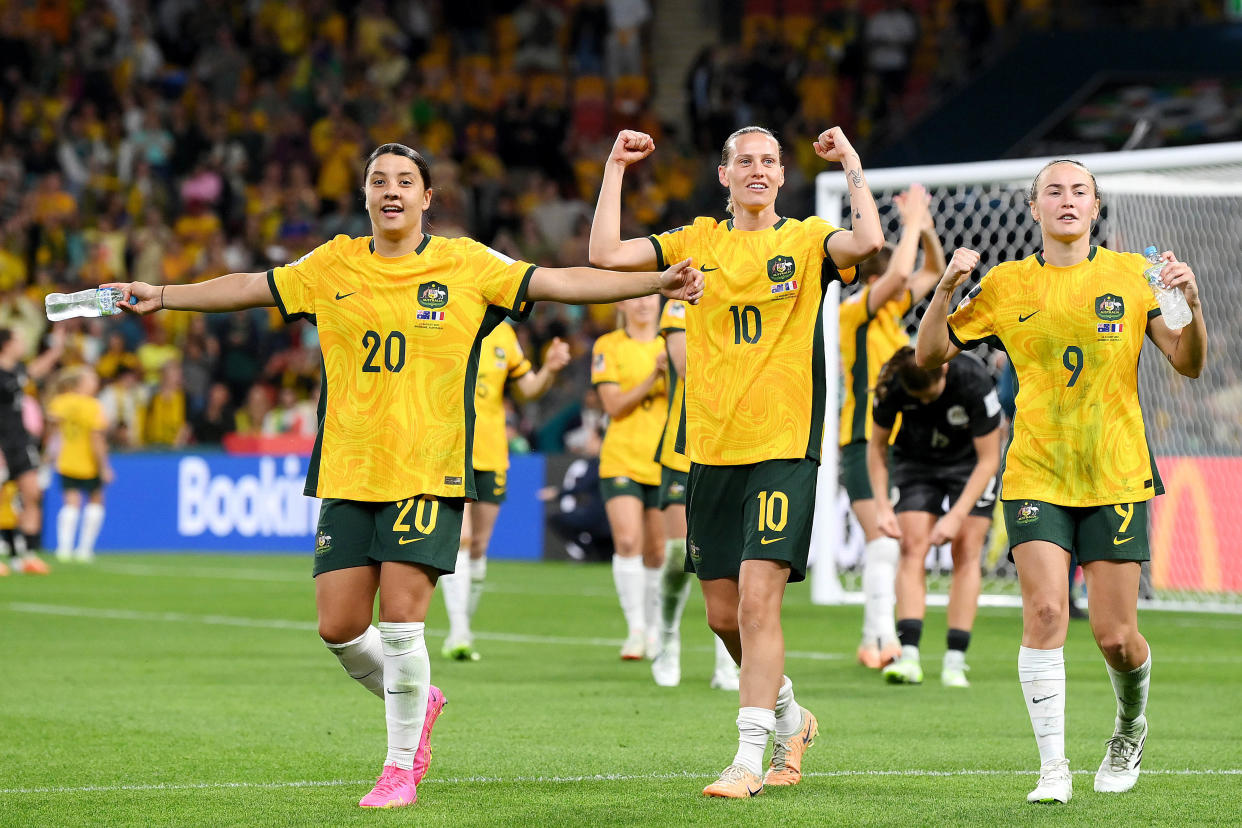 Image: Australia v France: Quarter Final - FIFA Women's World Cup Australia & New Zealand 2023 (Bradley Kanaris / Getty Images)