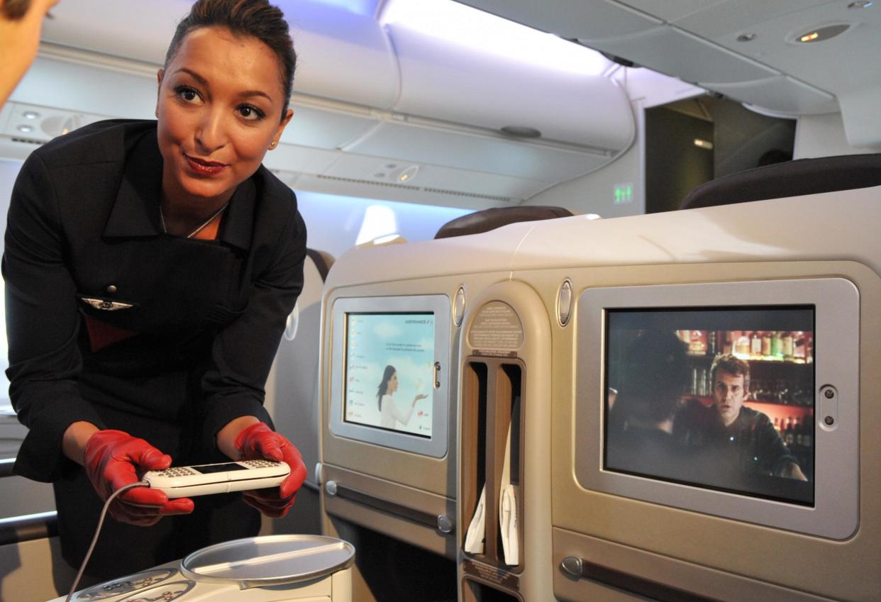 Needy premium cabin passengers think flight attendants have