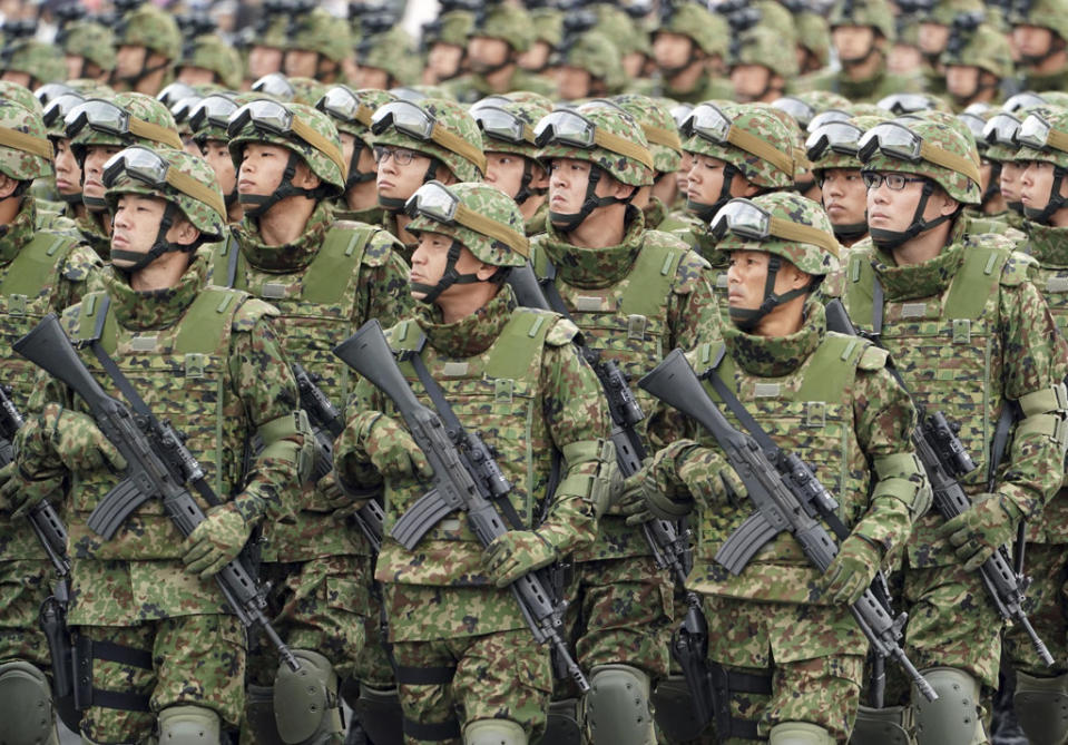 日本自衛隊。（示意圖與本新聞無關／美聯社資料照片）