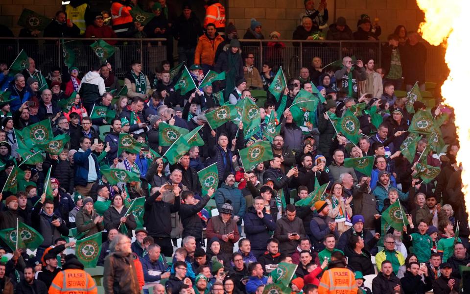 Republic of Ireland fans - PA