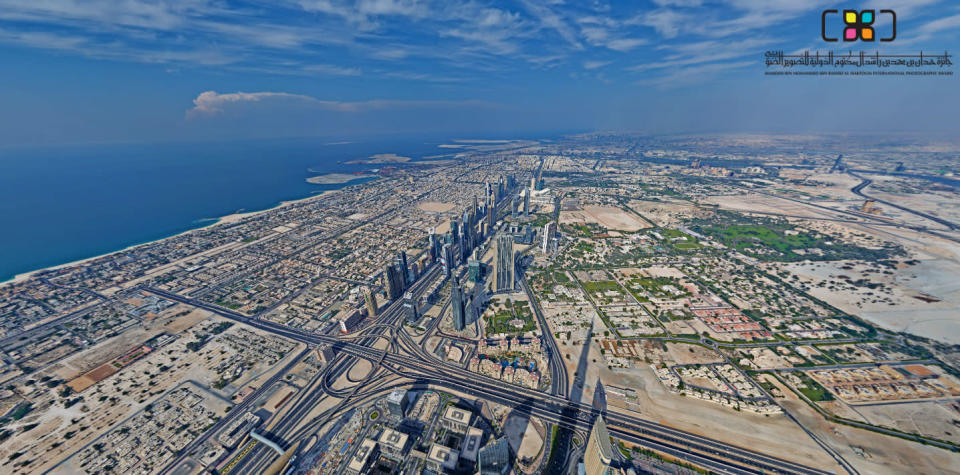 Burj Khalifa 360 panorama