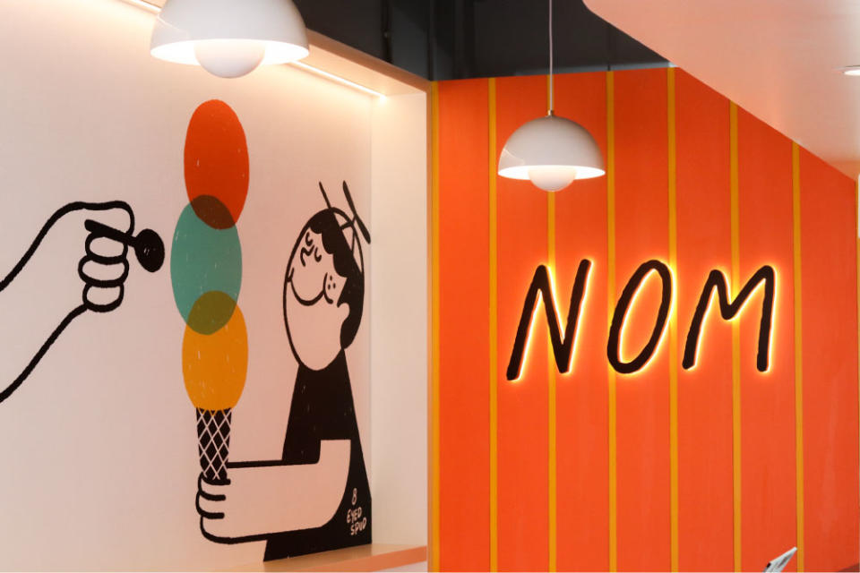 Nom Gelato interior