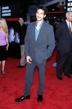 Adrien Brody , currently starring in Spike Lee's " Summer Of Sam " and veteran of the Mario Van Peebles opus " Solo ,"at the LA premiere for Eyes Wide Shut Photo by Jeff Vespa/Wireimage.com