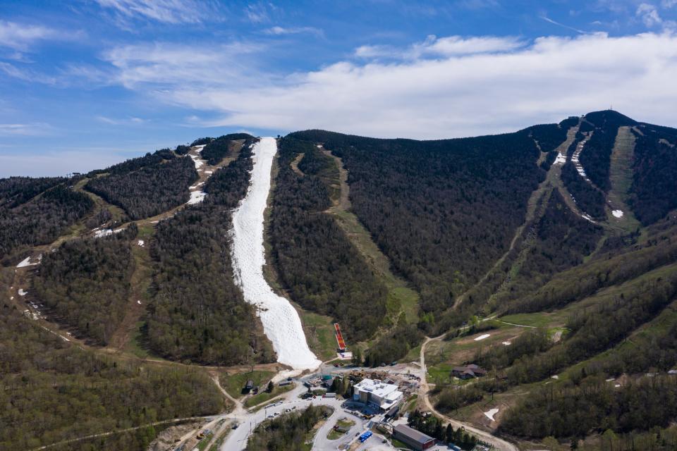 Killington Resort, photographed May 19, 2022, planned to offer one final day of skiing and riding on June 4.