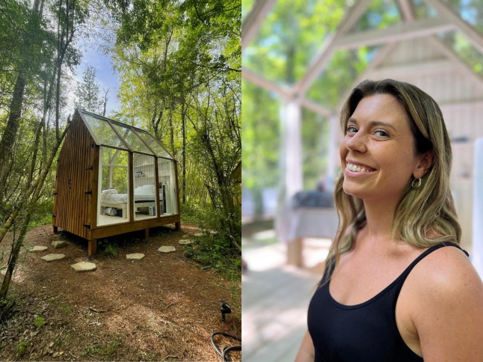 Rachel Boice beherbergt seit März 2022 Airbnb-Gäste in ihrem Tiny House. - Copyright: Courtesy of Rachel Boice