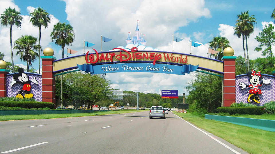 Entrance to Walt Disney World