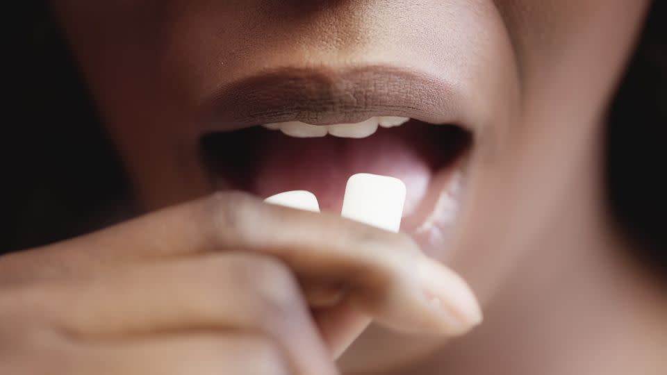 Sugar-free gum is only one of many consumer products and foods that contain xylitol, experts say. - Synthetic-Exposition/iStockphoto/Getty Images