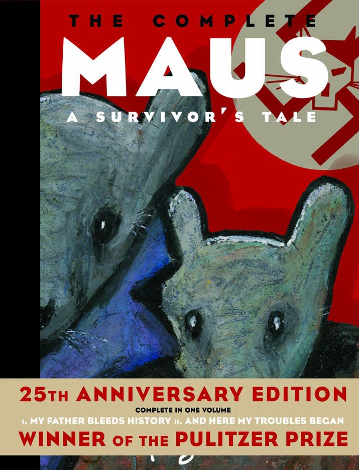 The 25th anniversary edition of "The Complete Maus: A Survivor's Tale," by Art Spiegelman.