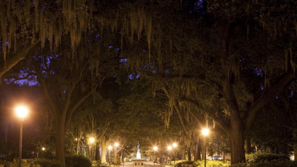 park fountain, savannah, georgia