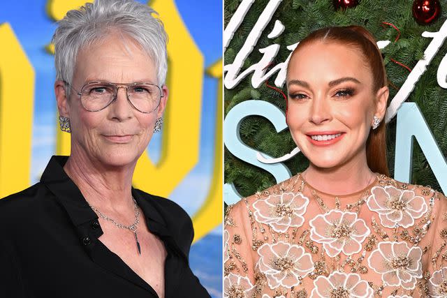 Steve Granitz/FilmMagic; Bryan Bedder/Getty Images Jamie Lee Curtis (left) and Lindsay Lohan (right)