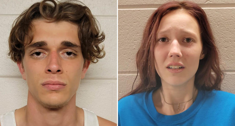 Carl Wecker, 19, and Alexis Davis-Mardis, 18, are pictured.