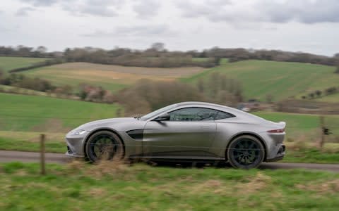 Aston Martin V8 Vantage 2019 review UK - Credit: Andrew Crowley&nbsp;